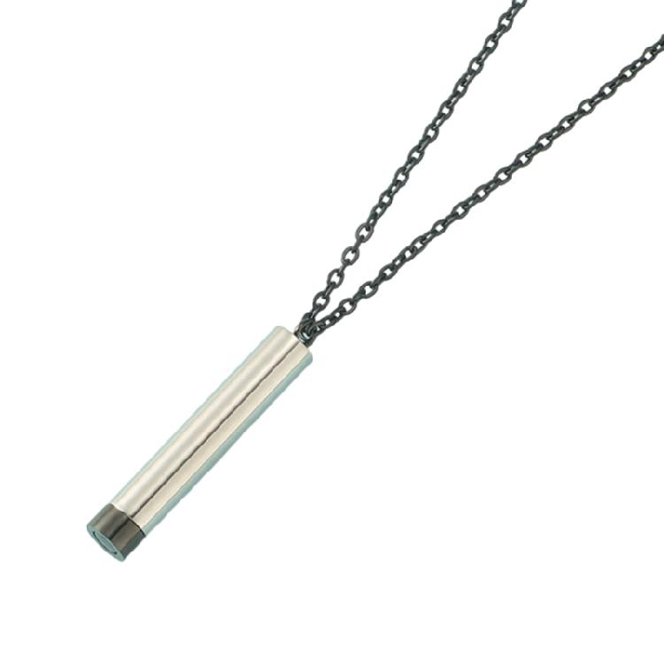 Sturdy Memory Necklace Portable Stainless Steel Cremation Ashes Pendant Jewelry Accessory with Sealed Waterproof Rings