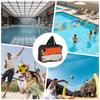Pool Volleyball Net Adjustable Beach Net 4.6 X 0.9 Meters with a Portable Carrying Bag for Pool Games Gardening Water Games
