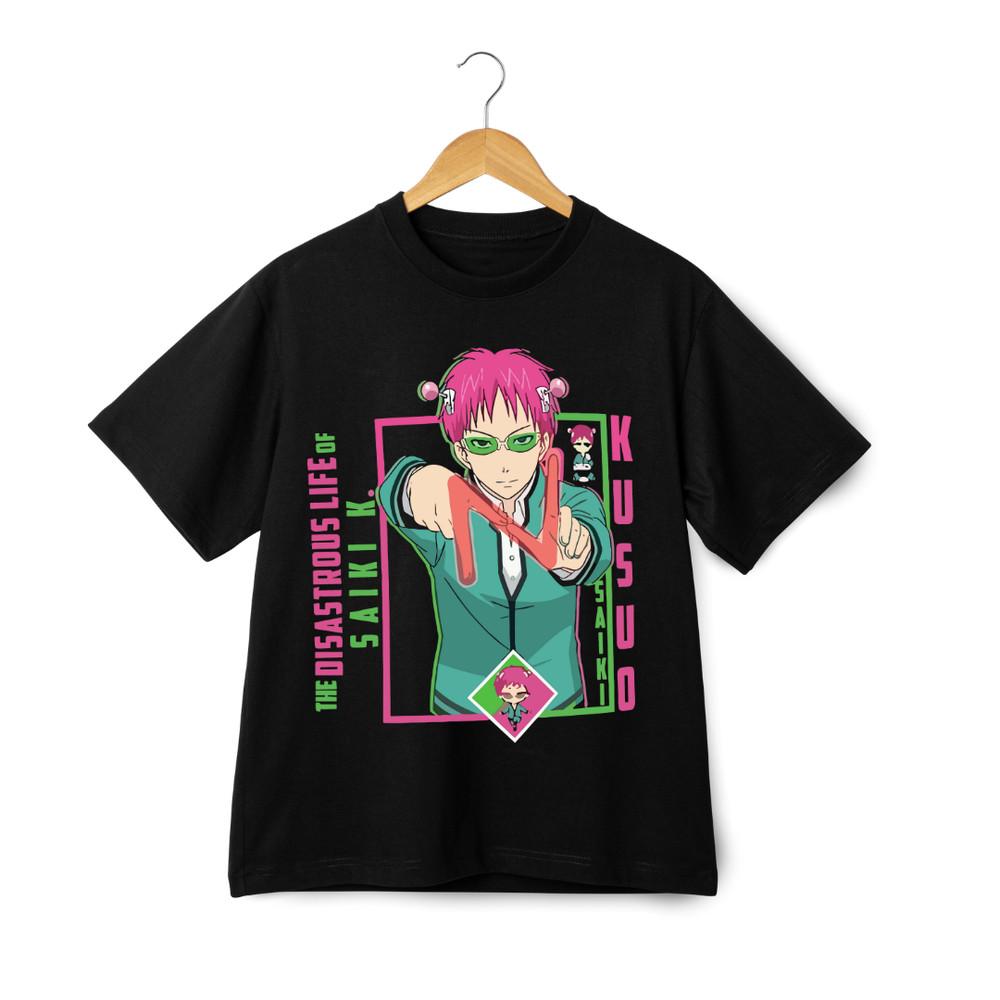 

Saiki K Custom Graphic T-Shirt – Disastrous Life Pose Unisex Tee 2XL
