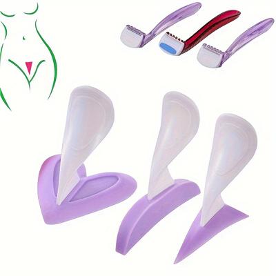 Zastrihávanie súkromných častí Holiaci strojček na epiláciu Bikini Pubic Hair Construction Love Template Holiaci strojček