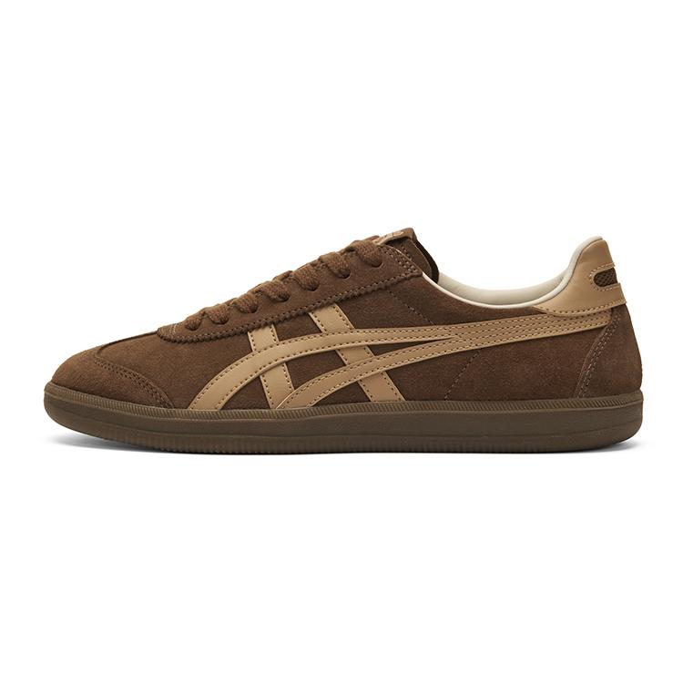 

Новые износостойкие низкие повседневные кроссовки унисекс Onitsuka Tiger Tokuten, темно-коричневые 1183C562-200 37