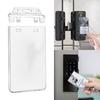 Card Protective Case Card Holders Waterproof Card Case Name Badge Holders Clear Card Badge Holders for Students