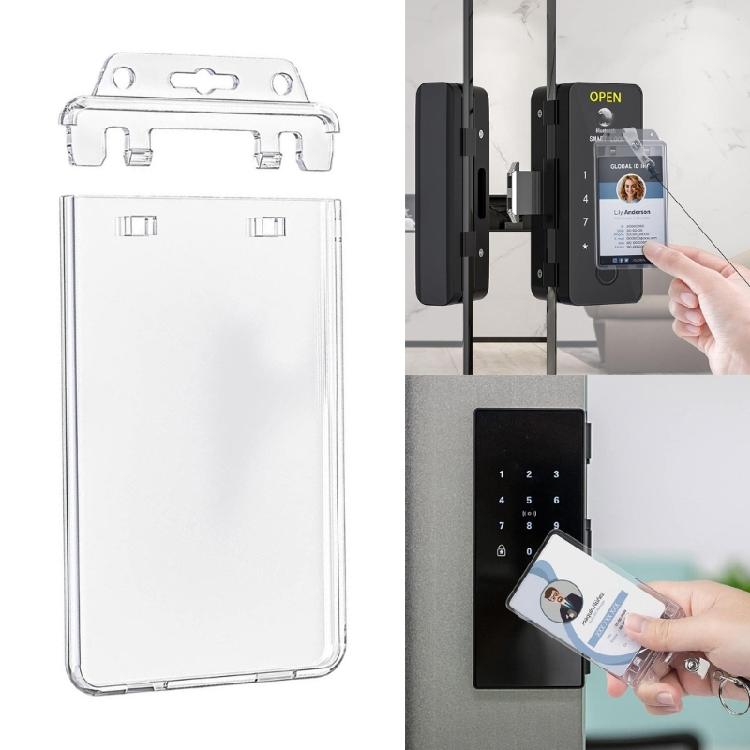 Card Protective Case Card Holders Waterproof Card Case Name Badge Holders Clear Card Badge Holders for Students