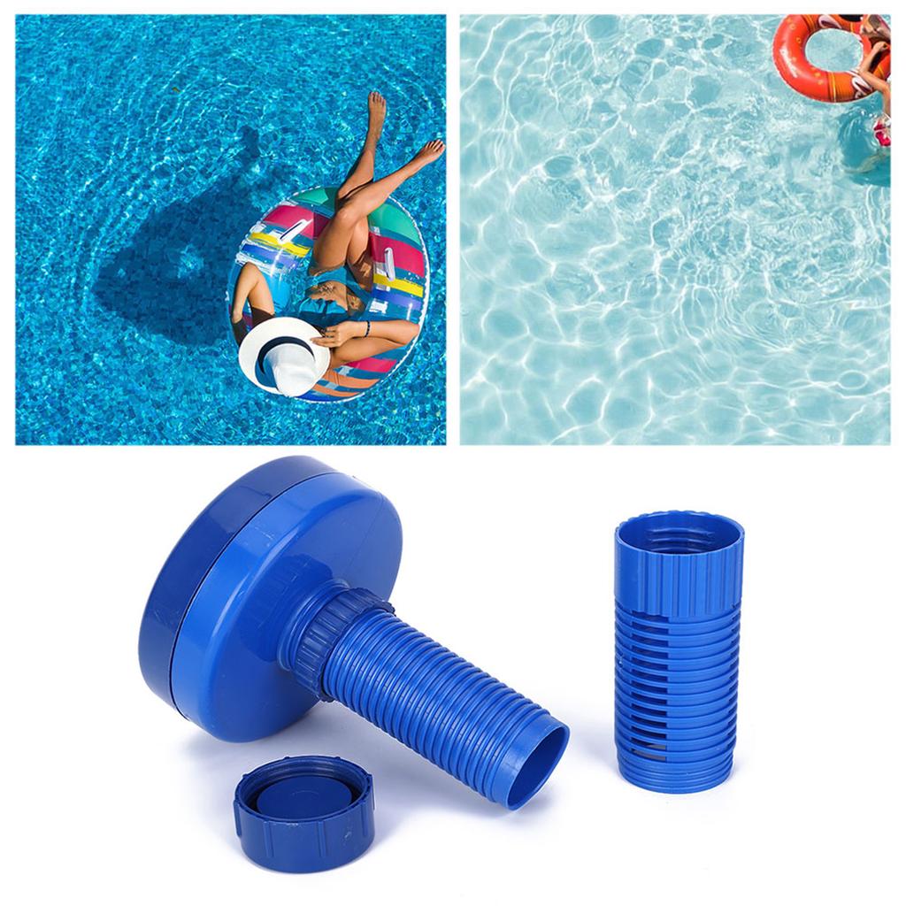 Plastic Durable Scale Swimming Pool Medicine Drug Floating Automatic Cleaning Dispenser Equipment Spa Accessory