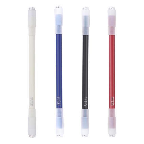 Spinning Pen Sturdy Construction Wear-resistant Plastic Rotating Ballpoint Pen Flying Fidget Spinner for School