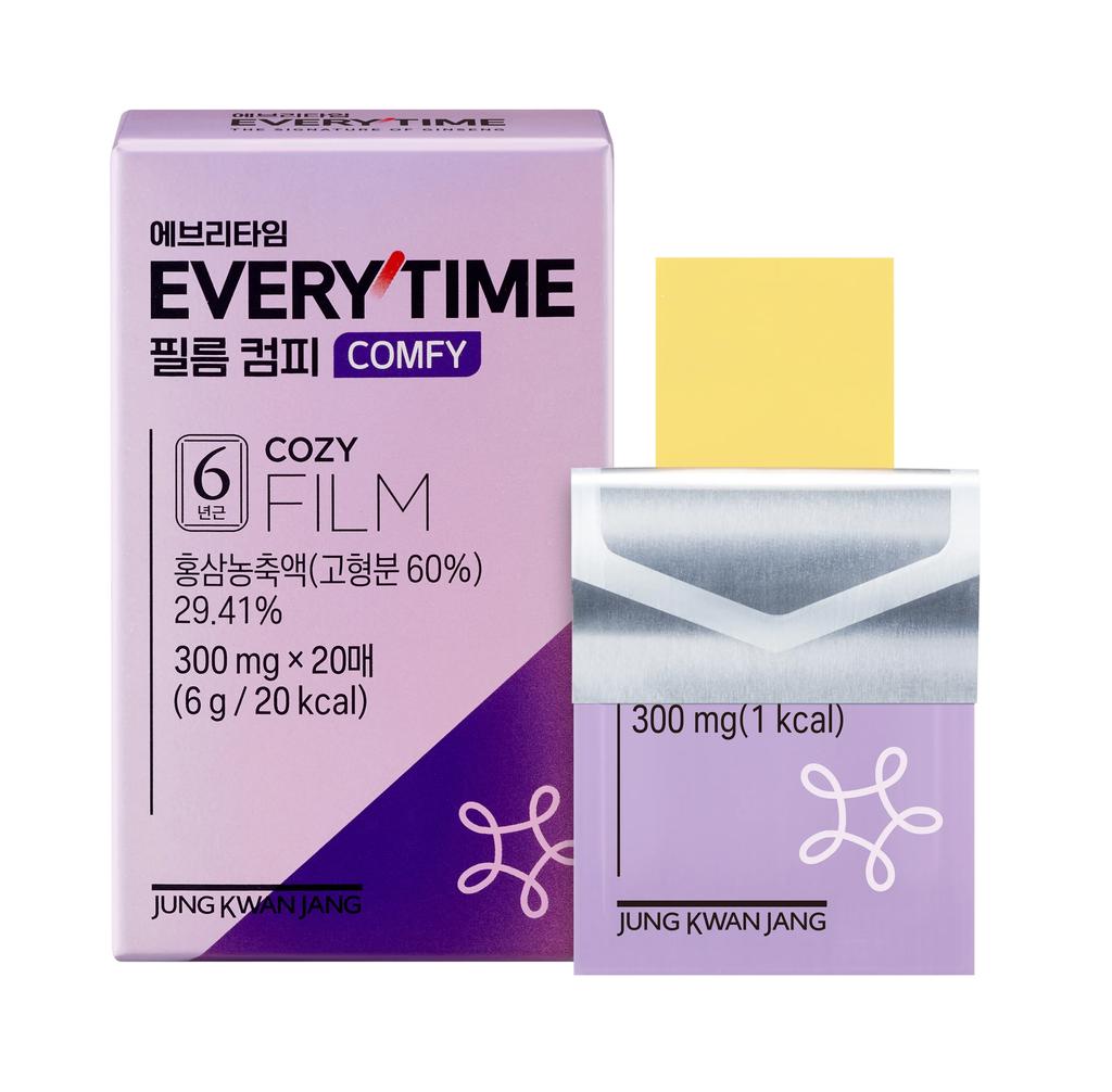 JUNG KWAN JANG Everytime Film Comfy (300mg*60 Sheets) (30-day Supply)