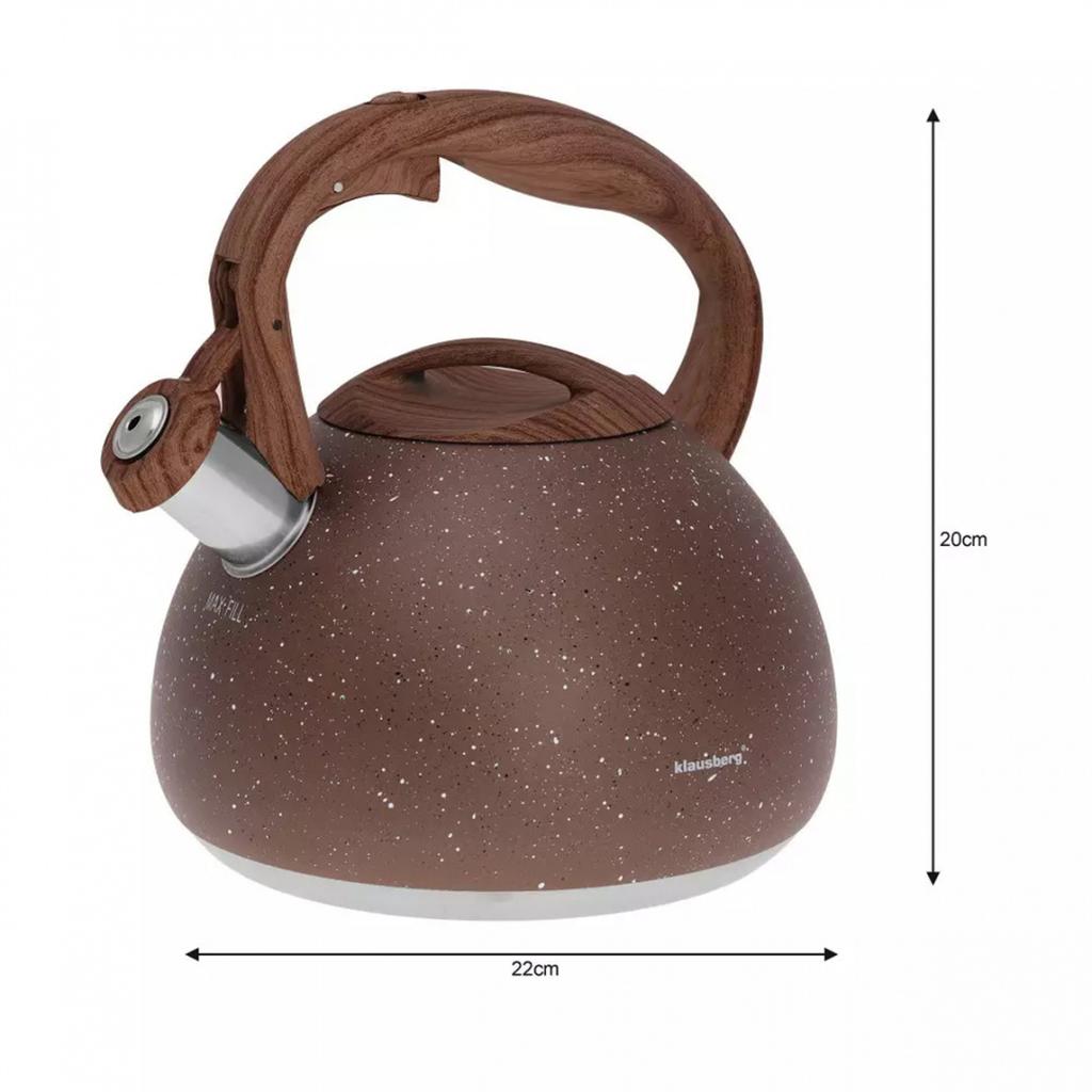 Klausberg Kb-7510 Whistling Kettle 2.8L
