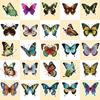 10/25/50pcs Cartoon Butterfly Graffiti Stickers for DIY Scrapbook Stationery Water Bottle Phone Laptop Guitar Decal