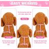 Auidy_6TXD 3 Pack Cat Harness and Leash Reflective Cat Harness Escape Proof for Walking Adjustable Kitten Harness for Small Medium Cats