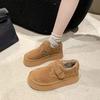 Thick-soled Women's Warm-wool Shoes, New Style, Versatile, Loungewear Shoes, Cotton Shoes