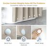10 Pcs Windproof Magnetic Shower Curtain Weights Silicone Wrapped Magnetic Tablecloth Clips Avoid Blowing Around