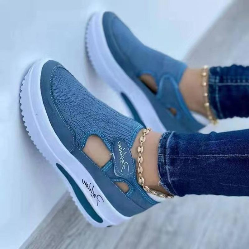 Fashion 2024 New Women Shoes Women Lightweight Comfortable Casual Shoes Outdoor  Breathable Platform Hollow Out Sneaker Zapatos De Mujer