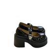 Japanese jk high heels versatile shoes women's thick heel 2025 spring and autumn new thick sole heightening retro French Mary Jane shoes