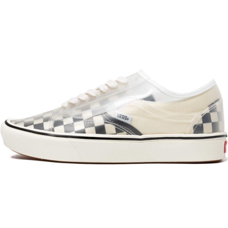Slip-Skool ComfyCush Vans 'Checkerboard - White' VN0A4P3E5GX