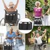 Oxford Cloth Wheelchair Storage Bag Multi Pocket Zipper Side Pouch For Barber Makeup Brush Home Travel Daily Organizer