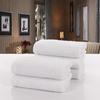 White Cotton Bath Towel - Absorbent & Durable, Perfect for Hotels & Guest Houses