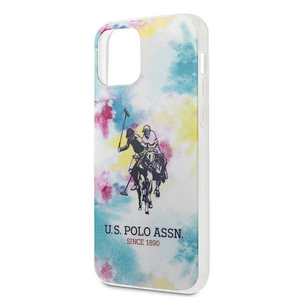 Etui do iPhone 12 Pro Max US Polo Tie & Dye Kolekcja Wielokolorowe