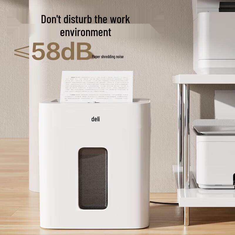 Deli GA230 Mini Commercial Paper Shredder CN Plug (adapter Included)