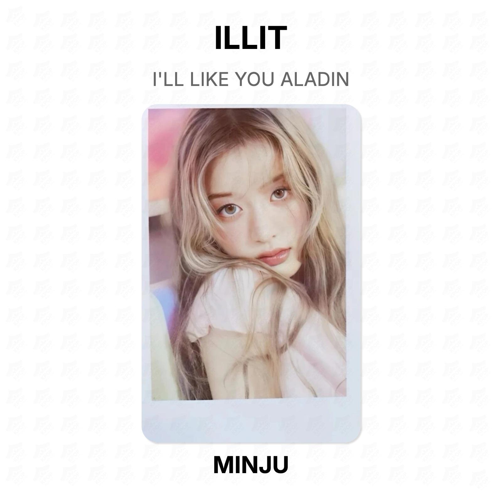 ILLIT I LL LIKE YOU ALADIN Official Photocard MINJU
