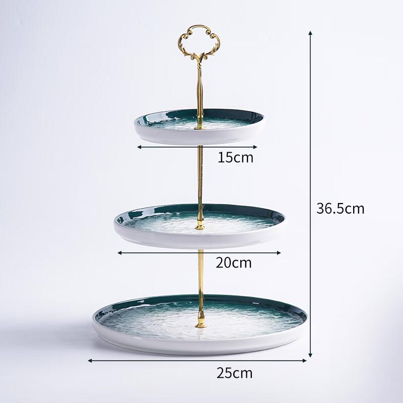 Nordic Light Luxury Ceramic Fruit Plate