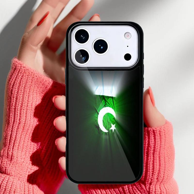 Pakistan Flag Banner Phone Case for iPhone 17 Air 16e 15 14 13 Pro Max Back Cover for 12 11 Pro Coque