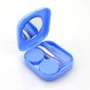 Fashion Container Lovely Travel Contact Lenses Box Mini Square with Mirror Contact Lens Case
