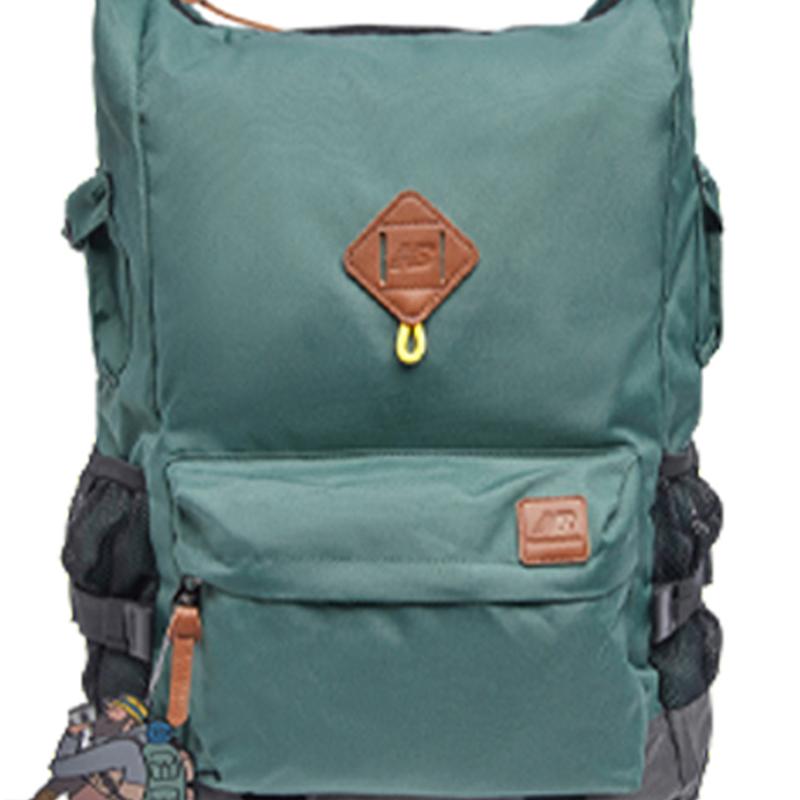 New Balance × JHI Collaboration Fabric Backpack Regular Unisex Dark Green New Balance GCA89113-GRN