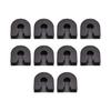 Door Trim Reinstallation Clip Set, Plastic Panel Retainer Clips for Worn Interior Door Panel Clip Repair, Black Snap In Spare Parts for Service Work,