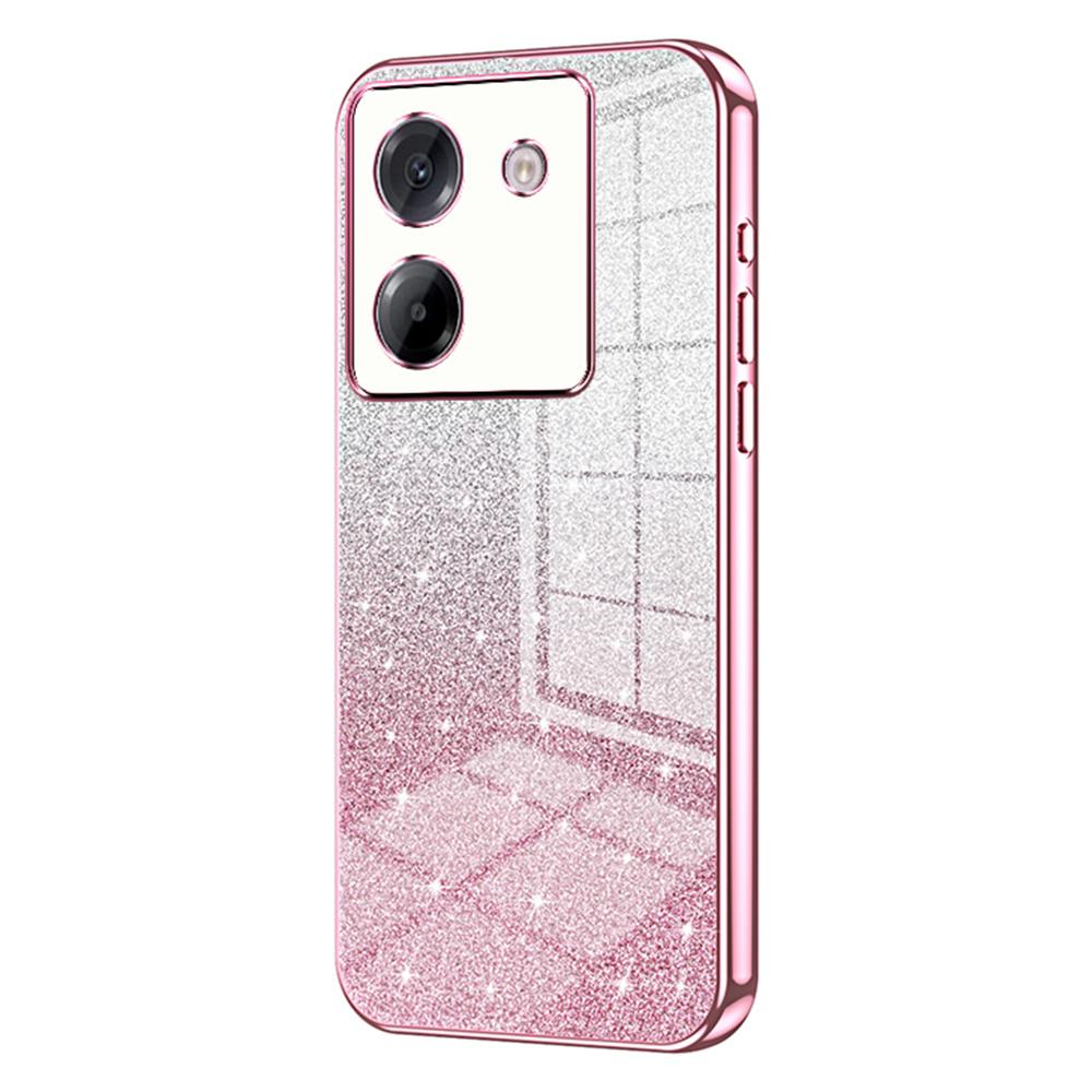 For Xiaomi Poco M7 Pro 5G Case Electroplating Gradient Glitter TPU Phone Cover