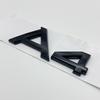 3D Chrome Glossy Black ABS TDI TFSI Car Rear Emblem Sticker for S A1 A3 A4 A5 A6 A6L A7 A8 S3 S6 Q3 Q5 Q7 TT S RS