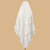 New Poka Khimar Hijab 3 Layer Ramdan Eid Prayer Garment Plain Muslim Long Headcarf Hijabs for Woman Islamic Saudi Turkey Niqab