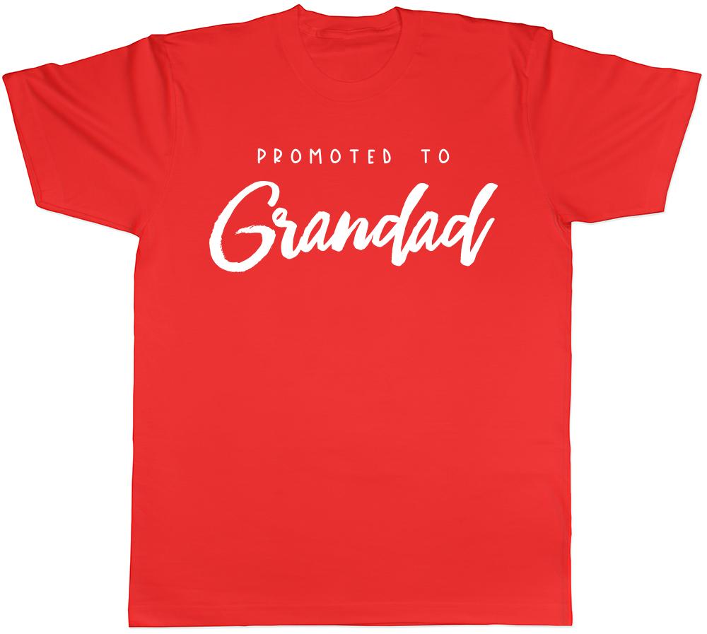 Promoted to Grandad Unisexs TShirt Tee S