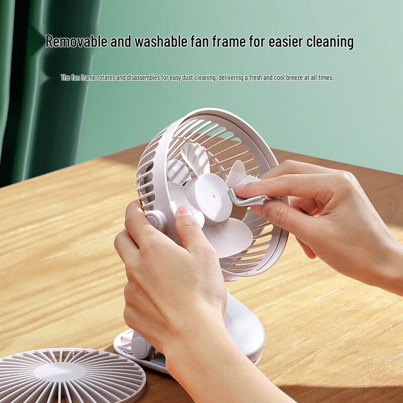 Ugreen Portable USB Rechargeable Clip-On Mini Fan