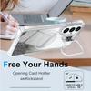 For Samsung Galaxy S26 Magnetic Case Gradient Glitter Shockproof TPU PC Phone Cover