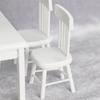 1/12 Dollhouse Kitchen Room Furniture Dining Table/Chair for Doll House Miniature Layout Kids for Play House Toy Micro L