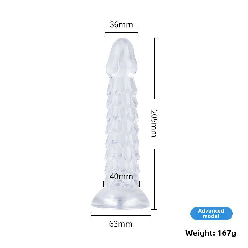 Dragon Scale Beaded Anal Plug & Development Dildo - Alternativní anální a vaginální rozšiřující sexuální hračka