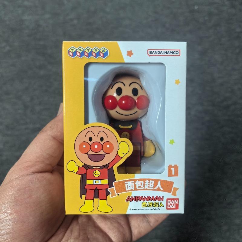 

Оригинальные Строительные Блоки Bandai Анпанман Фигурки Бэкинман Красный Гном Супермен-Дыня Совместимые Универсальные Кирпичики Игрушки