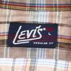 Levi's 70s Vintage Check Pattern Long Sleeve Shirt Brown Men's Used
