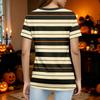 Women's Casual Short Sleeve T-Shirt with Halloween Print