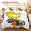 Lisa Pattern Bedding Home Decoration Birthday Gift ( 1 Duvet Cover + 2 Pillowcase, Without Core),fan Merchandise.