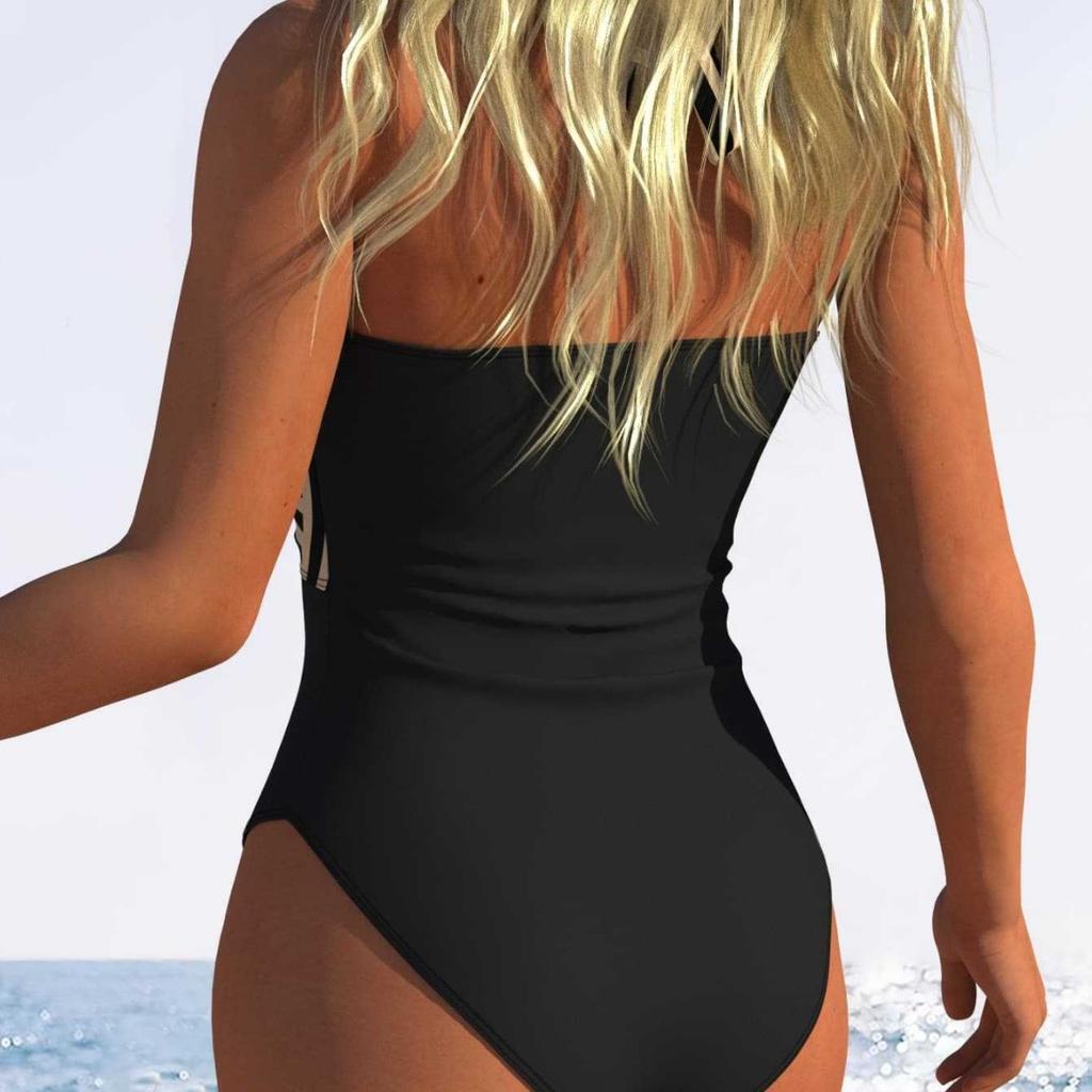 1011 new one-piece women's fashion casual and thin sexy summer seaside vacation surfing