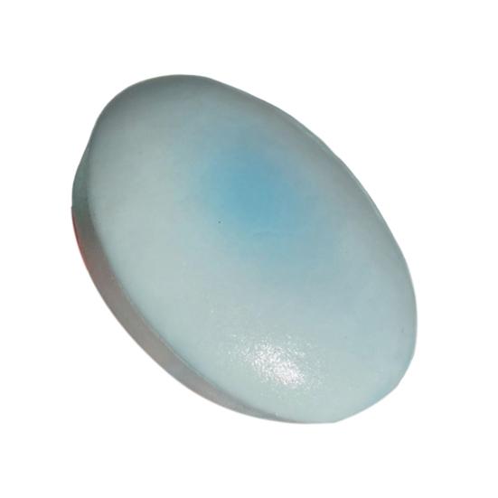 Сжималка Ультра-реалистичный Чизкейк Игрушка для снятия стресса Мягкая Игрушка-пищалка с медленным отскоком Сжимаемый мячик в форме еды для снятия тревожности синий