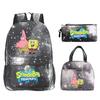 Campus Trend Leisure Children'S Animation Backpack Lightweight Large Capacity Primary And Secondary School Student School Bag Set