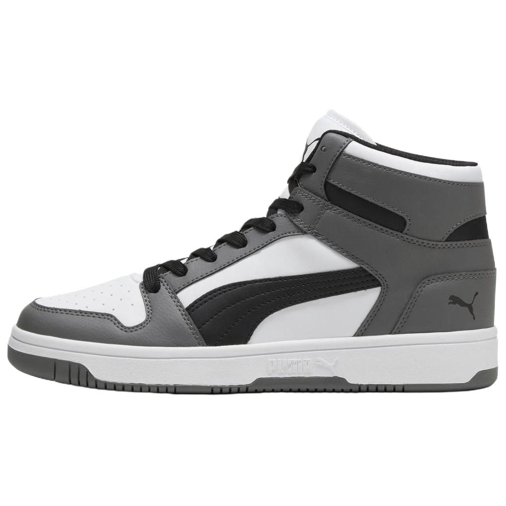 

Puma Rebound Layup High-Top Sneakers Men Sneakers White Gray 369573-44 44.5