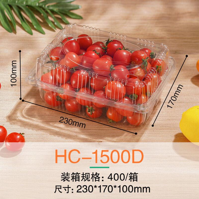 Clear Rectangular Disposable Food Containers with Lids