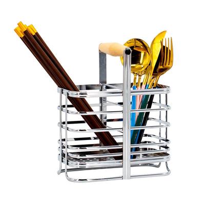 Abay Stainless Steel Kitchen Cutlery & Utensil Organizer (2-Pack)