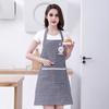 Cute Cartoon Rabbit Kitchen Apron for Men Women Pink White