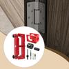 Door Hinge Jig Lock Installation Kit Adjustable for Knob and Mounting Doors Hole Drill