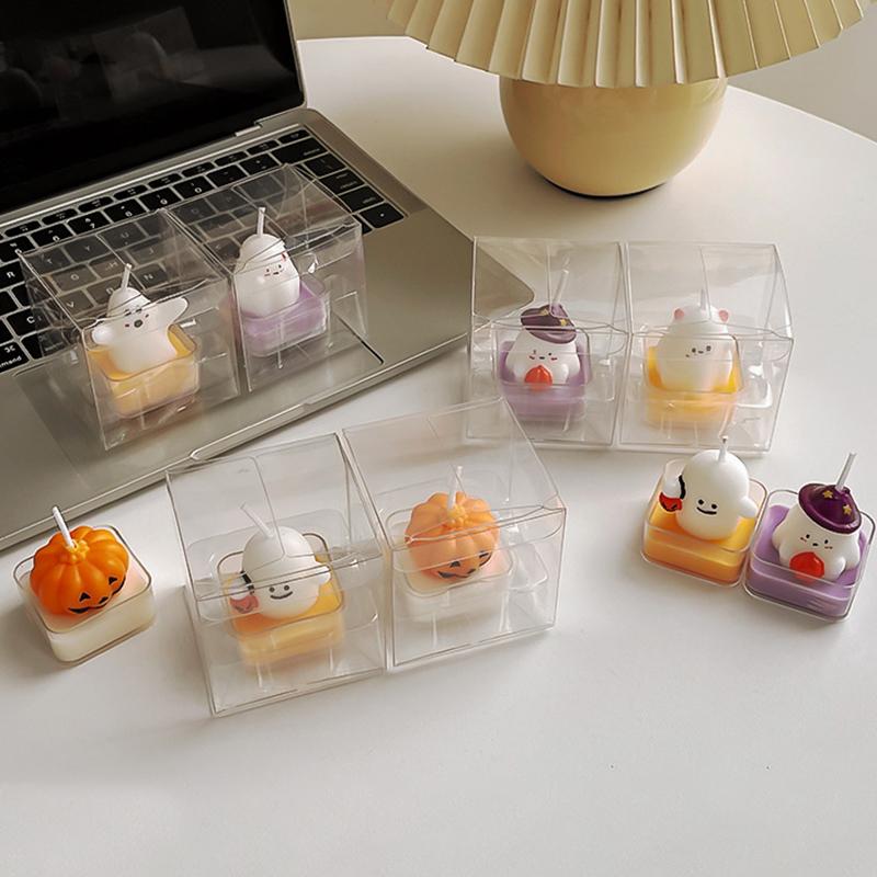 Halloween Artificial Creative Gift Ambience Aromatherapy Candles Handmade Simulated Pumpkin Ornament 8 Styles