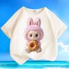 Pure Cotton Fashionable T-shirts for Children, Short-sleeved Tops for Boys and Girls In Summer